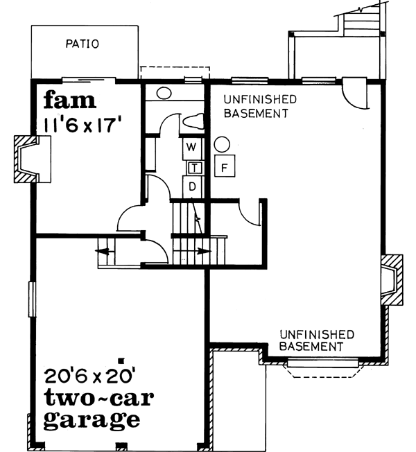 Lower Floor Plan: 35-536