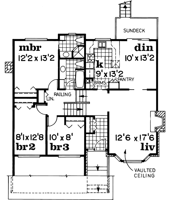Main Floor Plan: 35-536