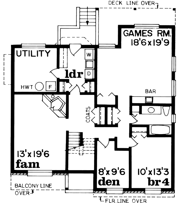 Lower Floor Plan: 35-537