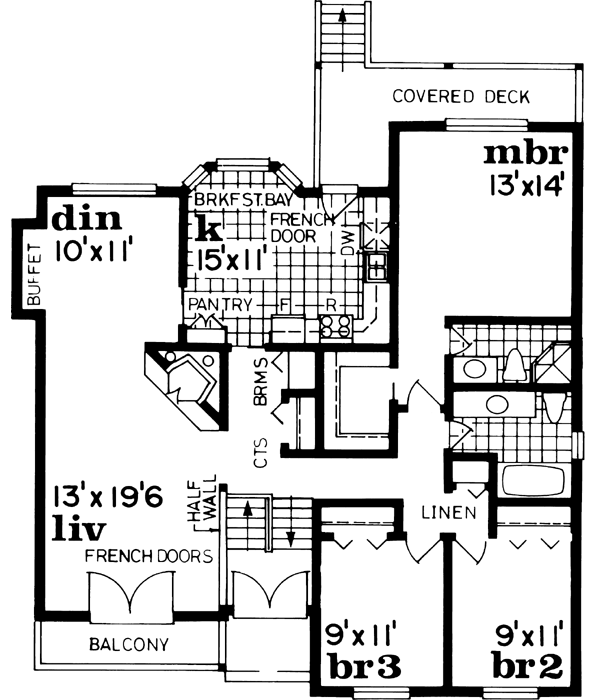 Main Floor Plan: 35-537