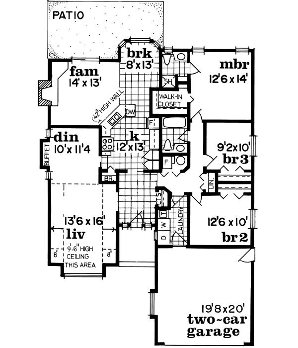 Main Floor Plan: 35-538