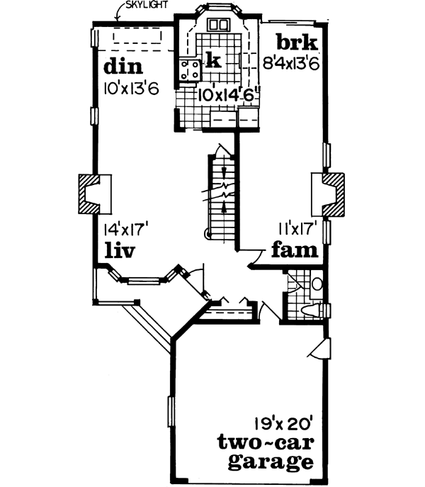 Main Floor Plan: 35-540