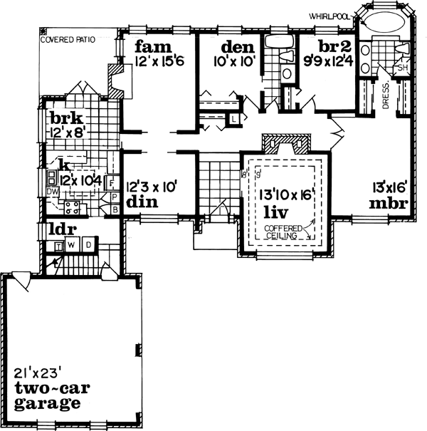 Main Floor Plan: 35-541