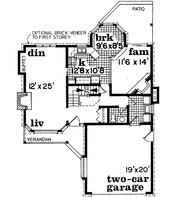 Main Floor Plan: 35-542