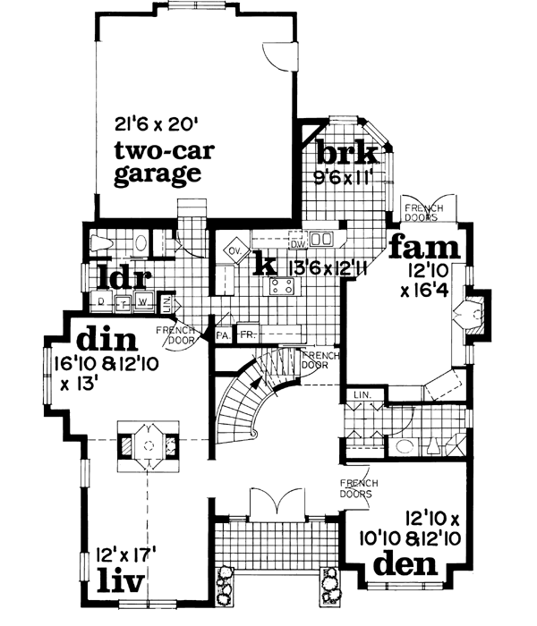 Main Floor Plan: 35-543