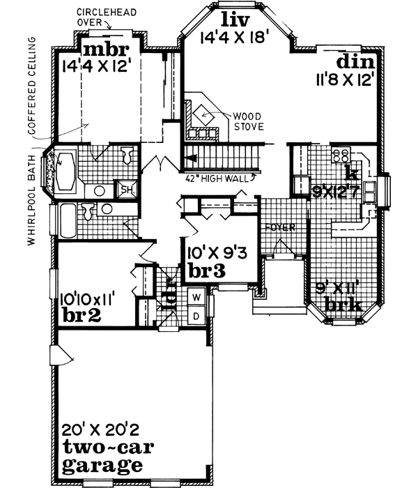 Main Floor Plan: 35-545