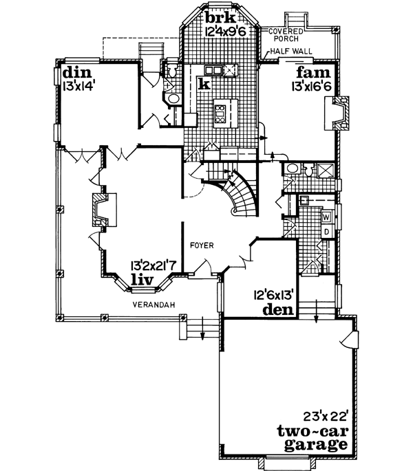 Main Floor Plan: 35-547
