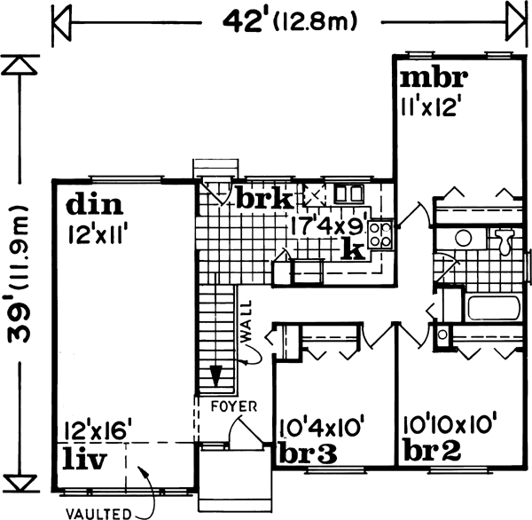 Main Floor Plan: 35-549
