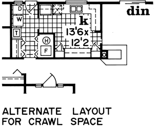 Ranch Style Floor Plans Plan: 35-551