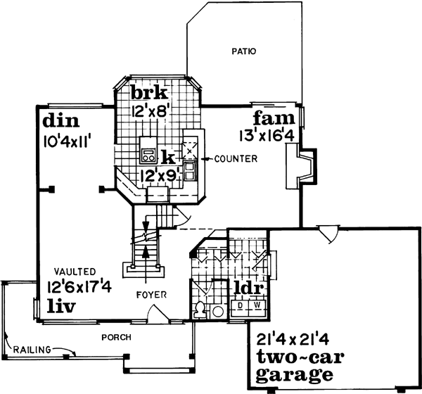 Main Floor Plan: 35-554