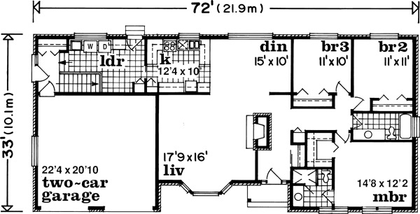 Main Floor Plan: 35-557