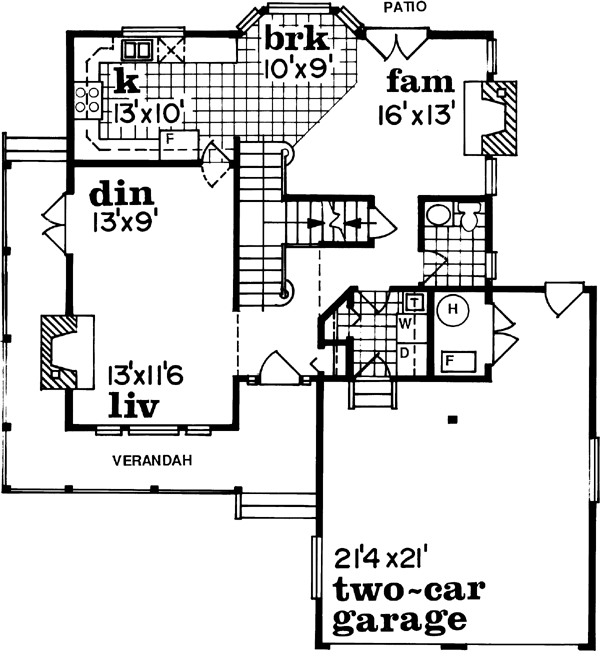 Main Floor Plan: 35-558