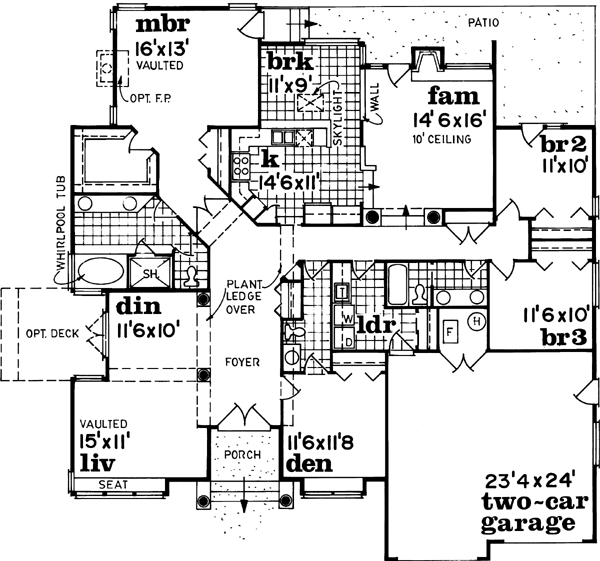 Main Floor Plan: 35-562