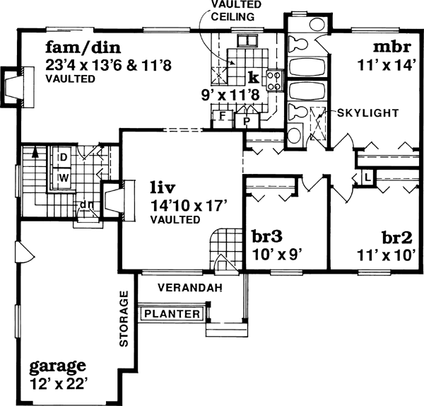 Main Floor Plan: 35-565