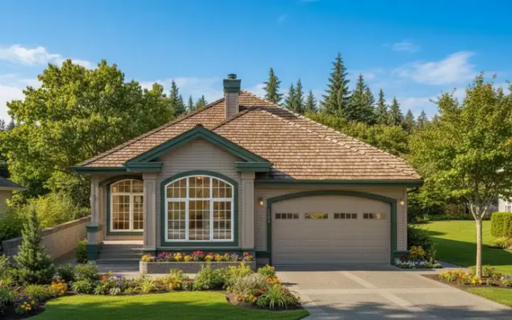 Traditional house plans 35-567 - front exterior, 2,096 sq ft, 3 bed, 2 bath house plans | Monster House Plans