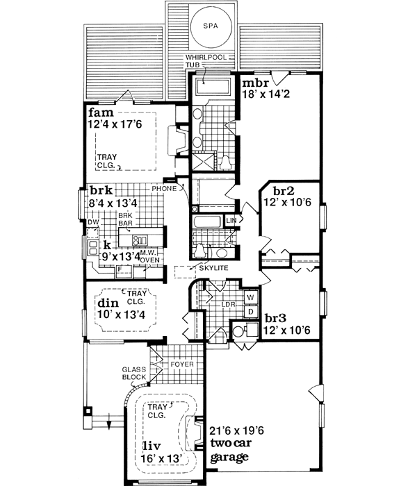 Main Floor Plan: 35-567