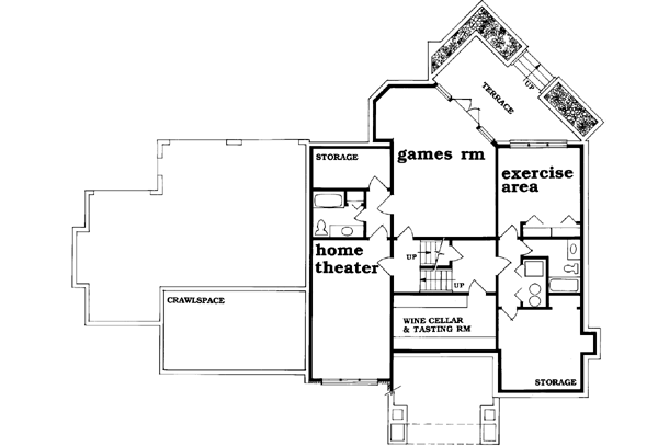 Lower Floor Plan: 35-570