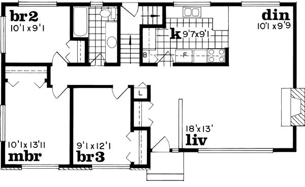 Main Floor Plan: 35-575