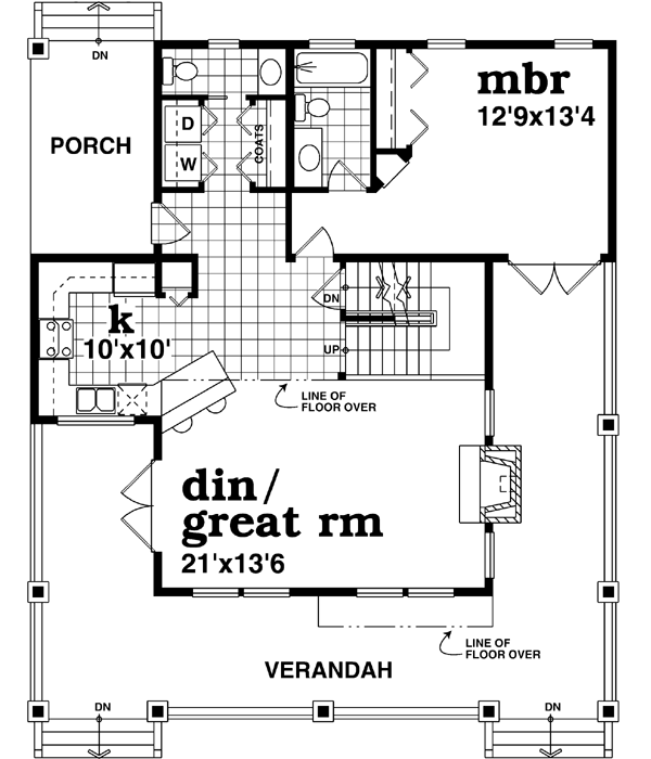 Main Floor Plan: 35-577