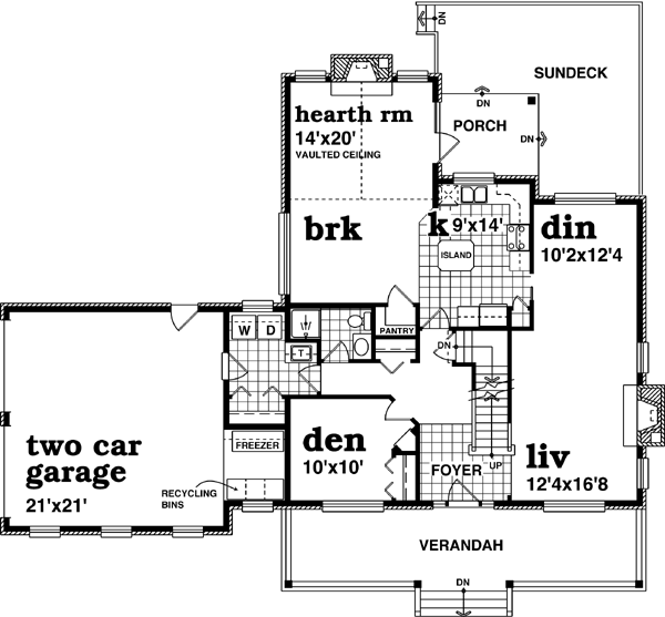 Main Floor Plan: 35-581