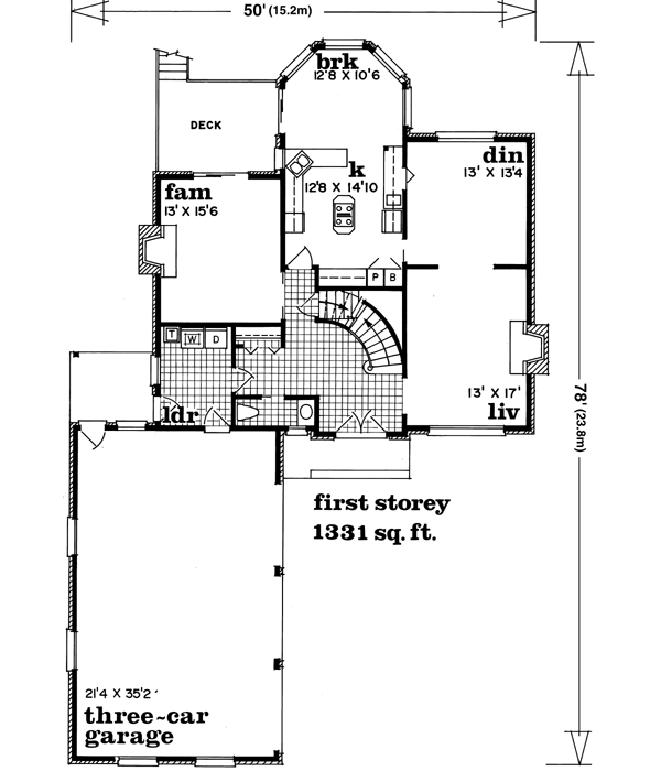 Main Floor Plan: 35-588