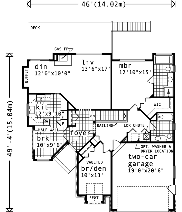 Main Floor Plan: 35-589