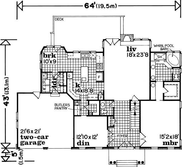 Main Floor Plan: 35-590
