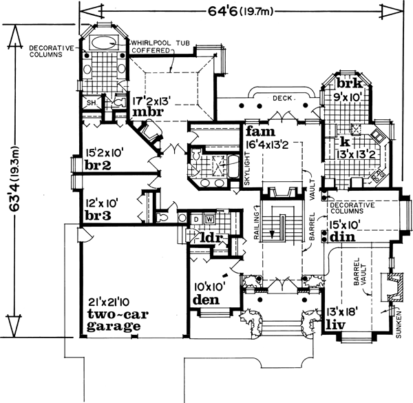 Main Floor Plan: 35-591