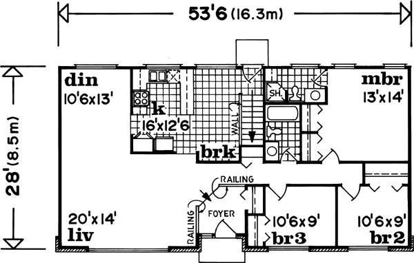 Main Floor Plan: 35-597