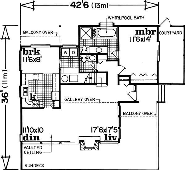 Main Floor Plan: 35-599