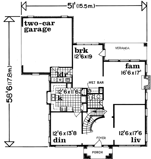 Main Floor Plan: 35-601