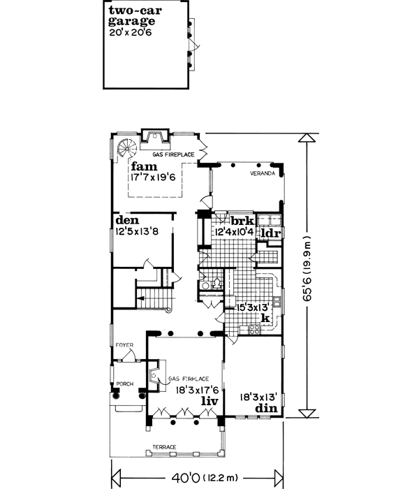Main Floor Plan: 35-604
