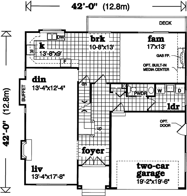 Main Floor Plan: 35-606