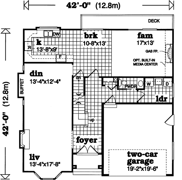 Main Floor Plan: 35-607