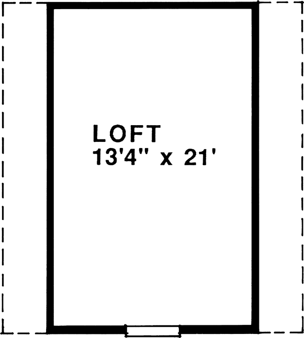 Upper/Second Floor Plan: 35-616