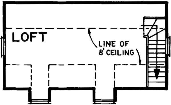 Upper/Second Floor Plan: 35-631