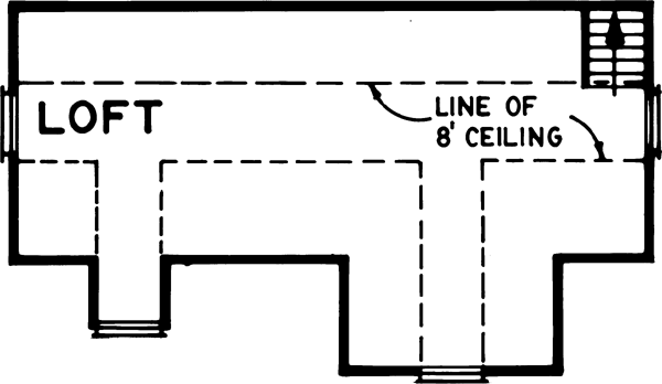 Upper/Second Floor Plan: 35-635