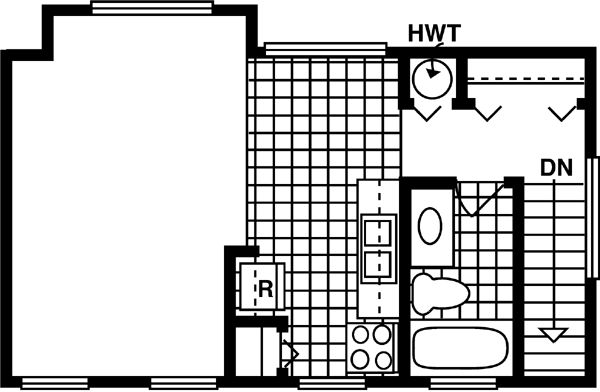 Upper/Second Floor Plan: 35-640