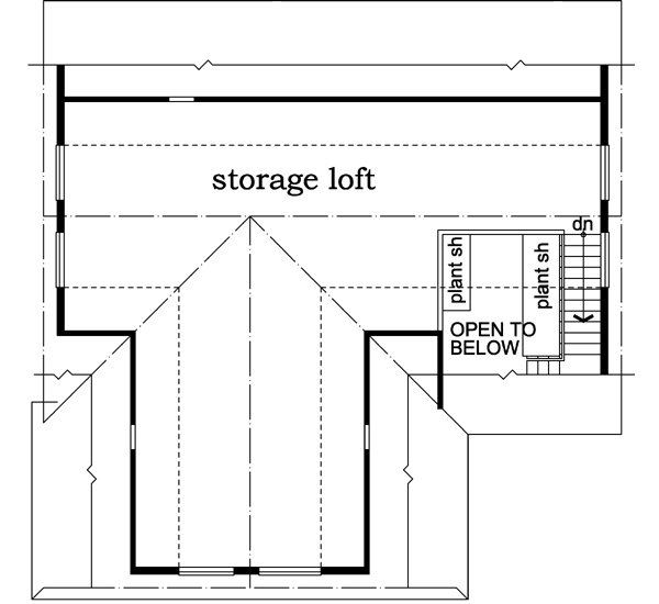 Upper/Second Floor Plan: 35-645