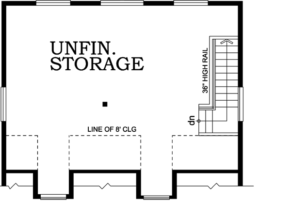 Upper/Second Floor Plan: 35-646