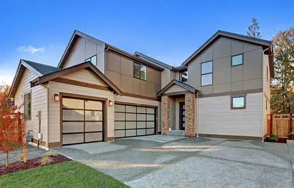 Contemporary house plans 36-102 - front exterior, 2,869 sq ft, 3 bed, 3 bath house plans | Monster House Plans