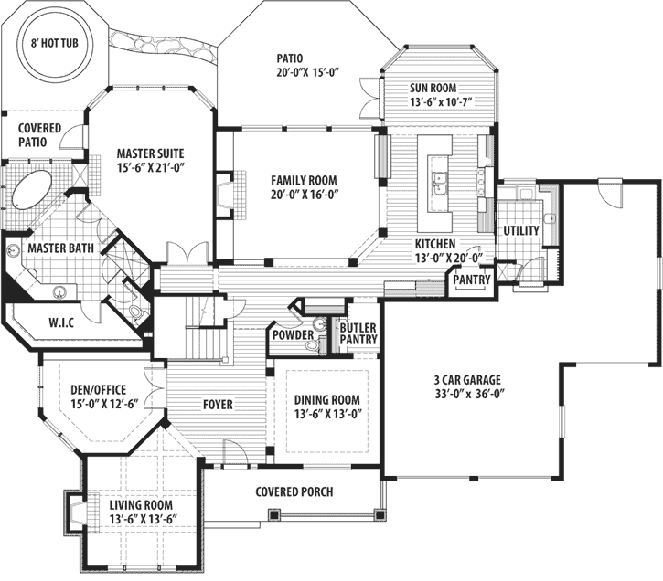 Main Floor Plan: 36-106