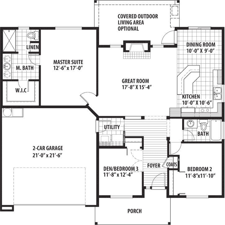 Main Floor Plan: 36-108