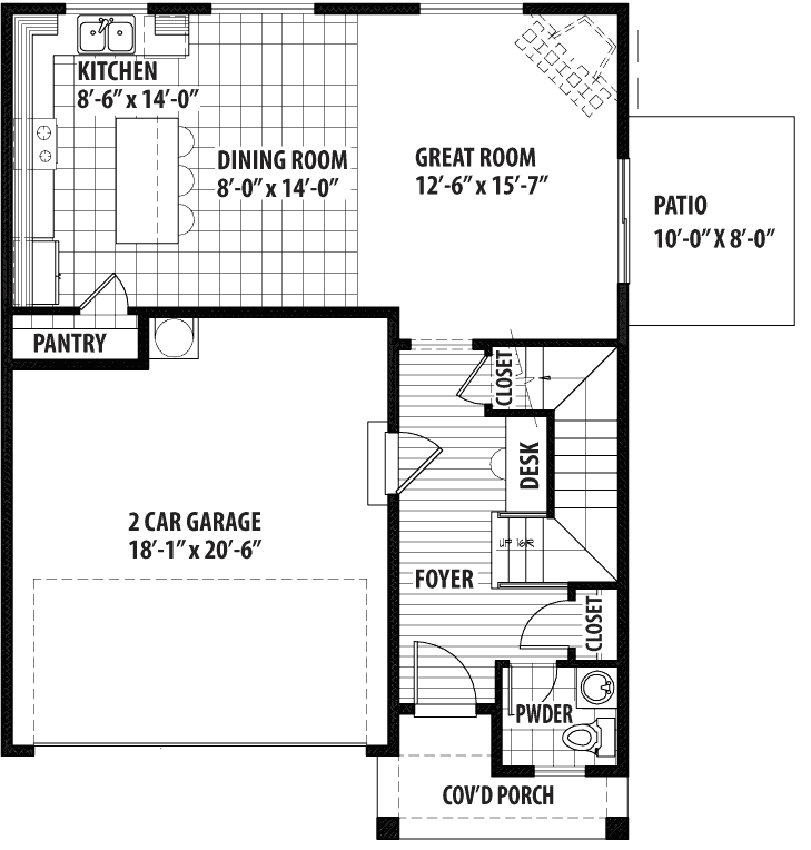 Main Floor Plan: 36-111
