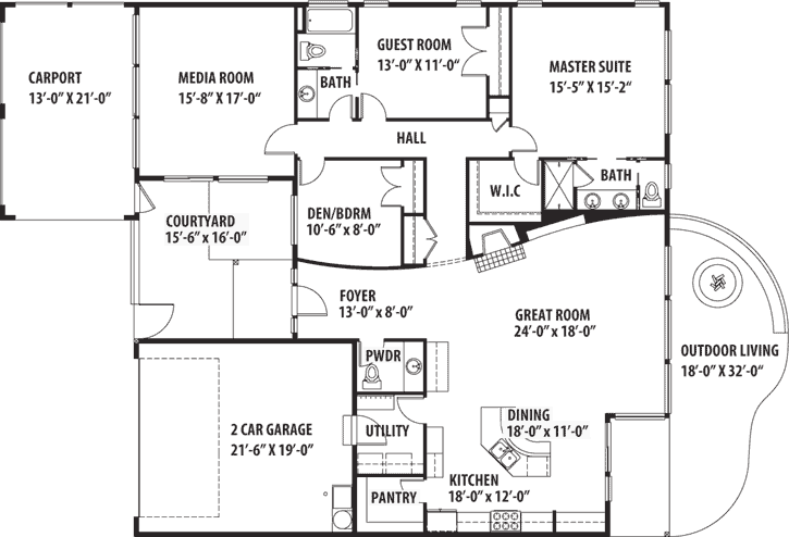 Main Floor Plan: 36-118