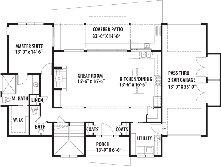 Main Floor Plan: 36-121