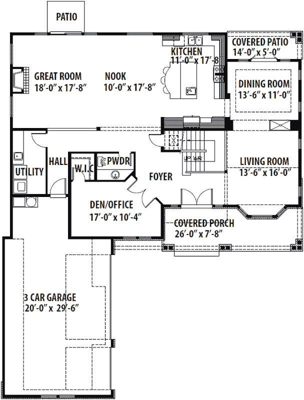 Main Floor Plan: 36-127