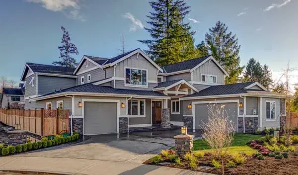 Craftsman house plans 36-128 - front exterior, 4,117 sq ft, 5 bed, 4 bath house plans | Monster House Plans