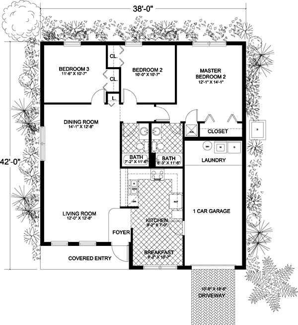 Main Floor Plan: 37-102