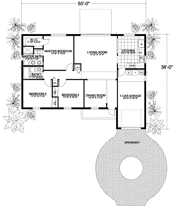 Main Floor Plan: 37-106
